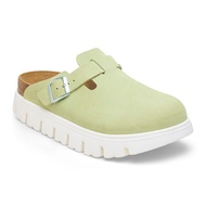 Birkenstock รองเท้าแตะ ผู้หญิง รุ่น Boston Chunky สี Faded Lime - 1026881 (narrow)