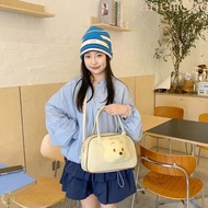 ANEMONE Winnie The Pooh Handbag, Kawaii Transparent Pooh Bear Ita Bag, Crossbody Bag Large Capacity 