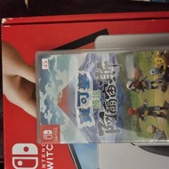 白oled switch主機，齊配件，跟pro掣，阿爾宙斯game 一隻