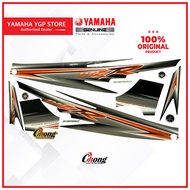Yamaha 125ZR Y125ZR Body Stripe/Sticker (Hitam Oren) 5XK-FG000-F0-P2 HLY!