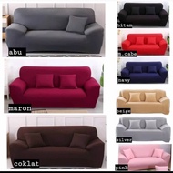 2 seater sofa cover (145-185cm) 2 seater elastic imported