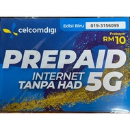 CelcomDigi Prepaid Sim Card "Easy to Remember" 019-3156099
