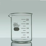 BEAKER GLASS 150 ML 150ML IWAKI CHEMICAL GLASS LOW FORM IWAKI