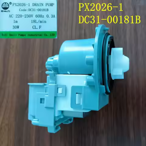 washing machine drainage motor drainage pump PX2026-1 DC31-00181B AC220-230V 60Hz 0.3A 30W parts