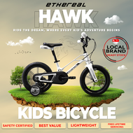 🇸🇬 Ethereal Hawk Children Kids Bicycle Bike Magnesium Alloy 14" Lightweight &amp; Safe For Young Riders