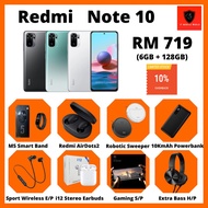 Redmi Note 10 [ 6GB+128GB ] 6.43” AMOLED + Qualcomm Snapdragon 678 Dual Speakers 5000mAh 48MP/8MP