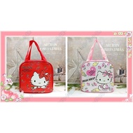 [Bibi Shop] Hello Kitty Children's Tableware Cold Insulation Aluminum Foil Sumikkogurashi Meal Bag L