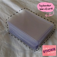 Toploader Protects Cards - Plastic sheet for A7 cards - Toploader 35PT 6x9 with Sleeve for sale