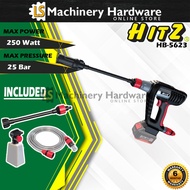 Hitz 20V Cordless Lithium High Pressure Cleaner HB-5623  with 1pc 4.0Ah Battery & 1pc Charger - 6 Mo