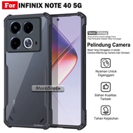 Infinix Note 40 5G Shockproof Fusion Armor Transparent Premium Case