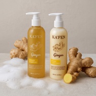 10.10 Sale！KAFEN Ginger Shampoo/Conditioner｜250ml｜Gugur/Hair Fall/Oil Control｜Scalp Strengthen