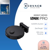 [2024 NEW] ECOVACS DEEBOT N20 Pro Robot Vacuum Cleaner  | 8000Pa Suction | ZeroTangle™| OZMO Pro 2.0