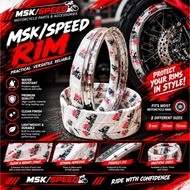1.4X17 1.6X17 1.85X17 1.4X18 1.6X18 1.85X18 STEEL RIM FOR MOTOCYCLE SPEED THAI BRAND MSK BRAND RIM