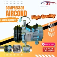 3 MONTH WARRANTY COMPRESSOR PERODUA KELISA/KENARI/KANCIL(SANDEN SYSTEM )RECOND