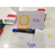 DCR DIY Blank Paper Card, Round Edge 270 gsm 300gsm Emboss Blank Card, DIY Flash Card, DIY Craft Car