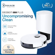 ECOVACS DEEBOT N10 Robot Vacuum, 4300Pa, Auto Empty, TrueMapping 2.0, Vacuum and Mop in-one-go | 1 Year Warranty
