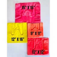 Singlet Plastic Bags (Thick) ( 9" x 11" / 12" x 12" / 12" x 16" / 15" x 15" / 16" x 18" / 17" x 19" 