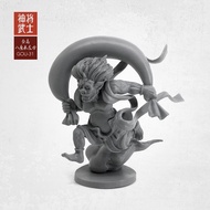 1/35 Figure Kits Model (50-60mm) Oriental Classical God Samurai Resin Soldier Gou-32