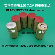 1 PC Black Decker handheld vacuum cleaner BLACK/DECKER dustbuster SC1500mAh7.2V rechargeable battery
