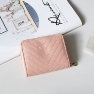 Gratis Ongkir - Dompet Koin Kartu Resleting Wanita / Dompet Mini Wanita Import Korea / Dompet Mini