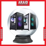 Tecware Forge M2 TG ARGB MATX Case (Black/White)