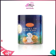 PHIScrTCHII AHA Face and Body ub by Phitchaya สครับพิชชี่ แบบกระปุก (500 g.)