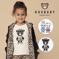 Australia Huxbaby Organic Cotton Girl Pink Leopard Print Top
