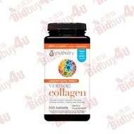 Youtheory Concentrated Effect Verisol Collagen with Biotin 濃縮高效膠原蛋白&生物素配方 345粒裝 817598001032