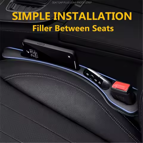 Car Seat Gap Filler Between Seats Crevice Decoration Interior Accessories For BMW I3 I4 I5 I6 I7 IX1