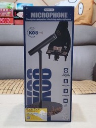 最新款 REMAX K08電腦桌面麥克風 全新品 直播 電競遊戲 談話 講課 開會