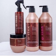 Otiss OT1 Moisture Shampoo + OT3 Moisture Conditoner + OT16 Intersive Mask + OT15 Leave in Spray {se