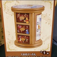 （日本直送🇯🇵 ）全新 日版 Disney 迪士尼 小熊維尼 Winnie the Pooh 可旋轉  首飾盒 收納盒