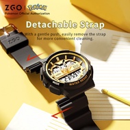 ZGO Pokemon Dual-Display Electronic Watch Special Strap Tali jam tangan Replacement Strap 8631