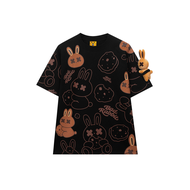 Áo Thun Nam Nữ Bad Rabbit COOKIE RABBIT TEE- BLACK- LOCAL BRAND CHÍNH HÃNG