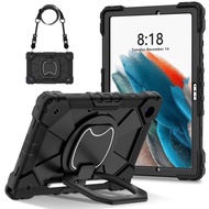 Suitable For Samsung Tablet Protective Case T220 Shock-Resistant A7lite Silicone A9+37cm Rotating A9