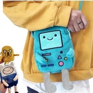 Finn dan Jake Game Figure Beg Crossbody Swag Rap Beg Telefon Syiling Mewah Advanture Robert Bmo Beg 