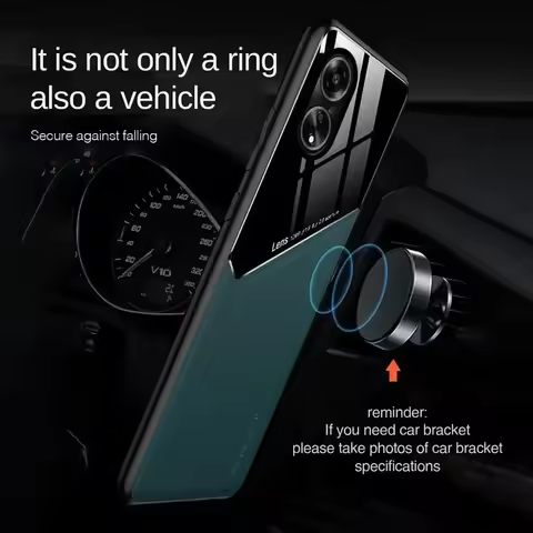 Shockproof Case For OPPO A94 A95 A73 A93 A55 A74 A54 A96 A76 A58 A97 A78 4G 5G Magnetic PU Leather C