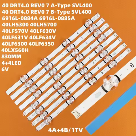 LED Backlight strip For 40LF630V 40LF570V 40LH5300 6916L-0885A 40LX560H 40LH5700 40LF6300 40LF634V 4