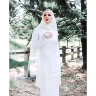[New With Tag] Caterina Bride Kurung Off White size L