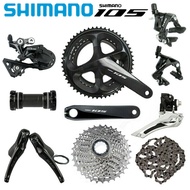 SHIMANO 105 R7000 Groupset 2x11 Speed Road Bike Crankset Shifter Front Derailleur Rear Derailleur Ca