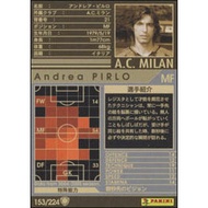 WCCF PANINI Black Card 04-05 Italy AC Milan 153/224 Pierlot
