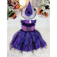 Second-Hand Children's Witch Costume**Uk Work/Church M(7-8)/Chest Size 30 Inches** Super Amazing Dre