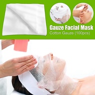 Ready Stck Gauze Mask,Disposable Precut Gauze Face Masks, Soft Cotton Spa Gauze Facial Mask Skin Car