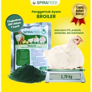 SPIRAFEED Broiler Chicken Supplement | Bundling Broiler Chicken Supplement Feed [7 PCS]