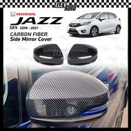 Honda Jazz GK5 2014 - 2021 Carbon Fiber Side Mirror Cover Trim Accessories Bodykit GK 2015 2016 2017