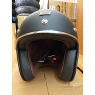 HELMET PRIMO SOLID MATT BLACK/ MOTORCYCLE PRIMO HELMET OPEN FACE SOLID MATT BLACK COLOUR MOTORBIKE H