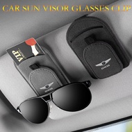 Car sun visor glasses clip card storage suede magnetic multifunctional bracket suitable for Genesis 