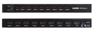 瘋狂買 PSTEK 五角科技 8PORT HDMI 1進8出分配器 HSP-3028 支援多影音規格 金屬機殼 特價