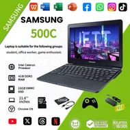 SAMSUNG 500C Chromebook/up to 320GB HDD/learn,work,movies,play small game Secondhand murah Laptop