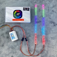 [NEW 2025] Audi I8 set, audi DMX Led strip changes color effect via phone app